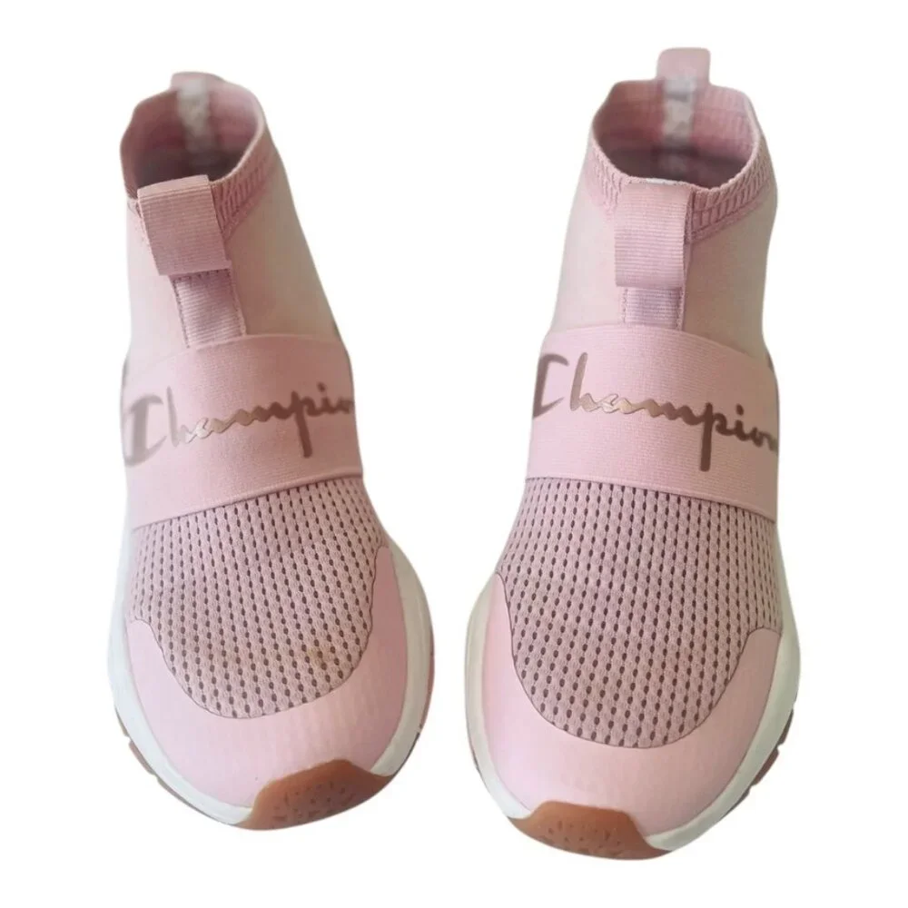 Pink Champion Meloso Rally Pro shoes athletic wear sneakers size 6.5 - Picture 6 of 15